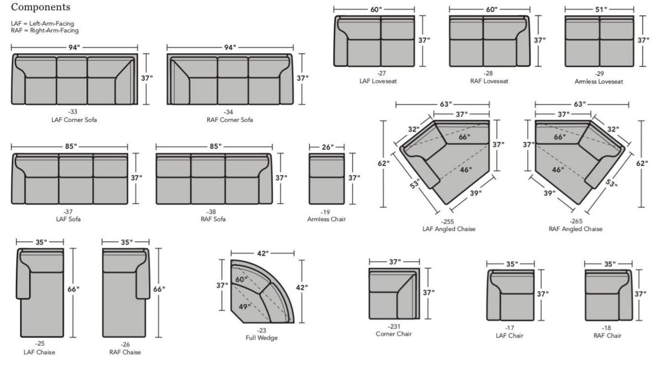 Flexsteel Pavin Sectional Sofa Crowley Furniture Mattress Sectional Sofas