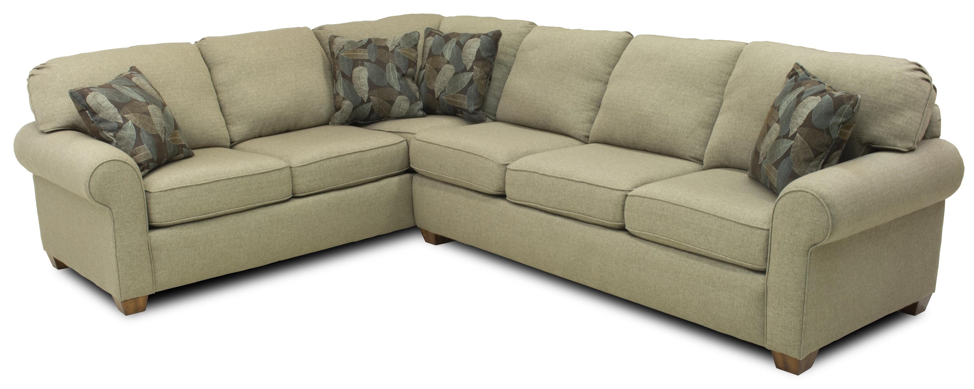 Flexsteel Thornton 2 Piece Sectional Ruby Gordon Home Sectional Modular Components