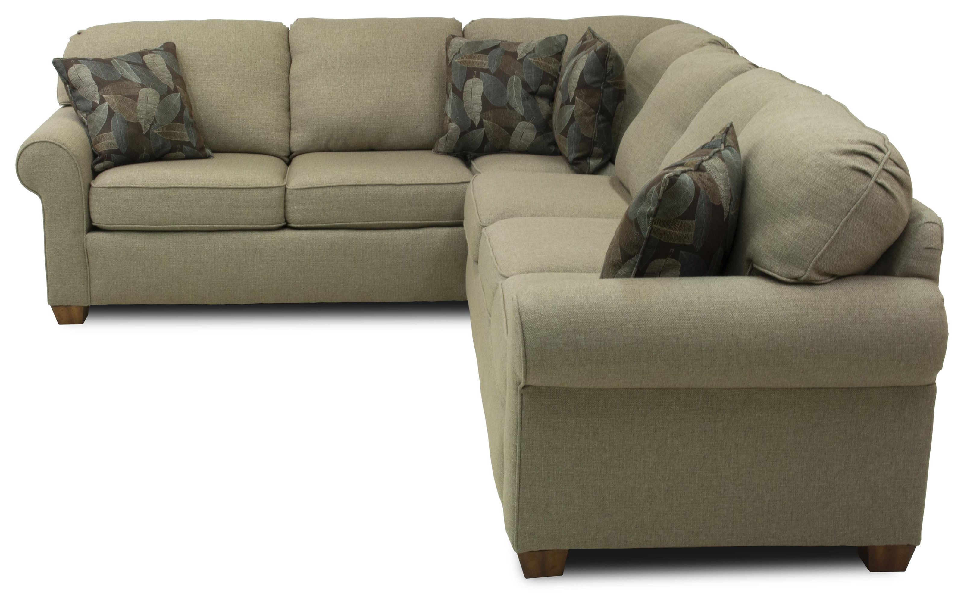 Flexsteel Thornton 2 Piece Sectional Ruby Gordon Home Sectional Modular Components