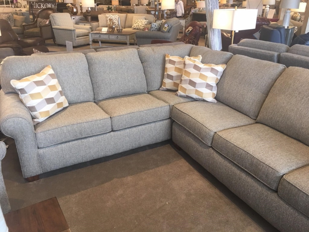 Thornton 2 Pc Sectional Sofa By Flexsteel At Home Furnishings