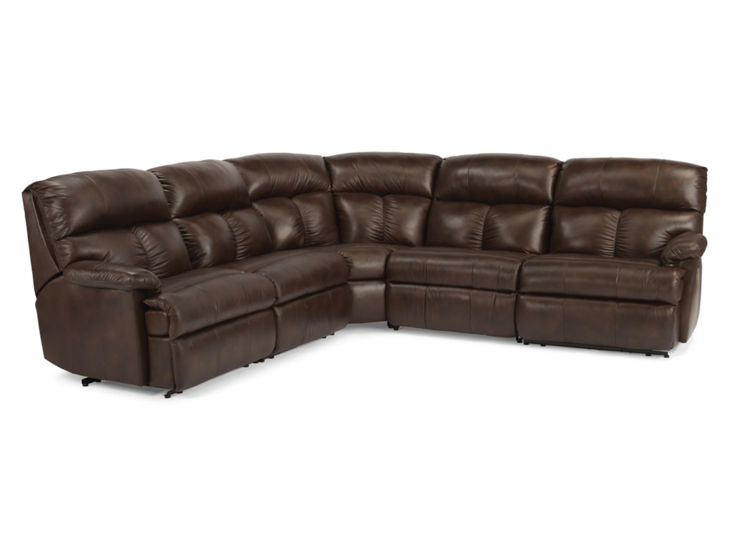Triton Reclining Sofa Sectional By Flexsteel At Turk Furniture