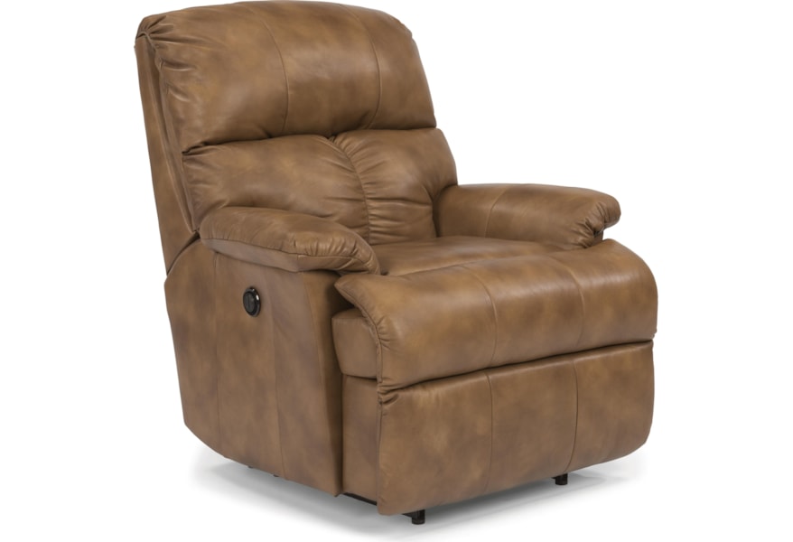 Flexsteel Triton Power Wall Recliner With Chaise Seating Rooms And Rest Recliners