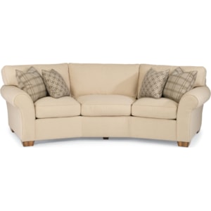 Flexsteel Vail 7305 323 107 Conversation Sofa Dunk Bright Furniture Conversation Sofas