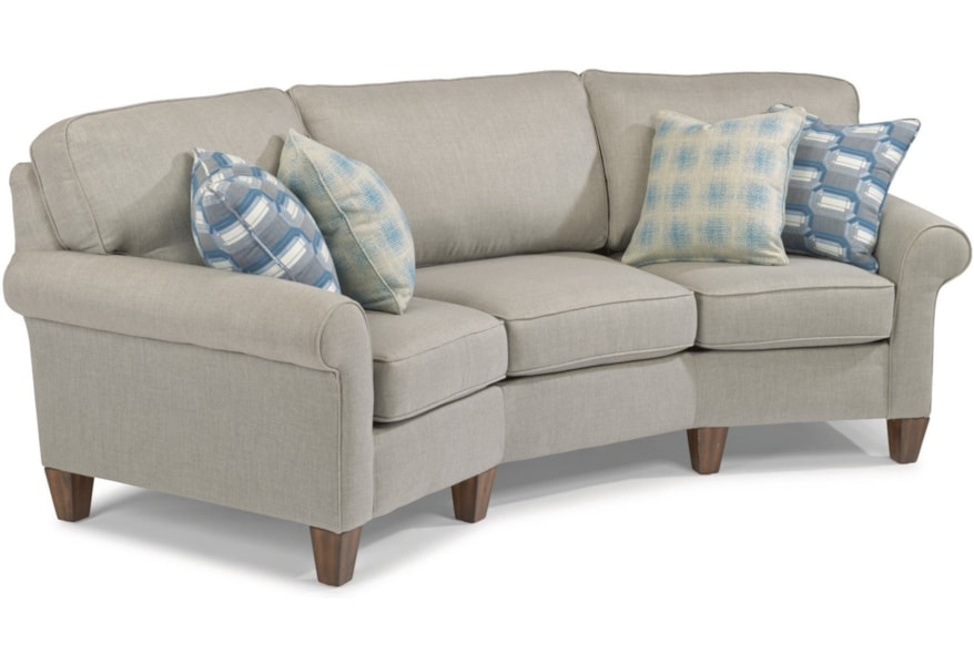Westside Casual Style Conversation Sofa By Flexsteel At Dunk Bright Furniture Westside Casual Style Conversation Sofa By Flexsteel At Dunk Bright Furniture