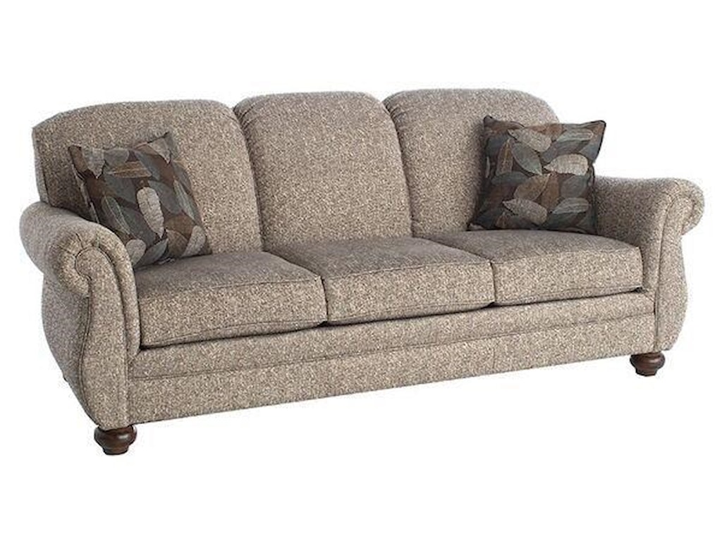 Flexsteel Winston Three Seat Stationary Sofa Darvin Furniture Flexsteel Winstonstationary Sofa