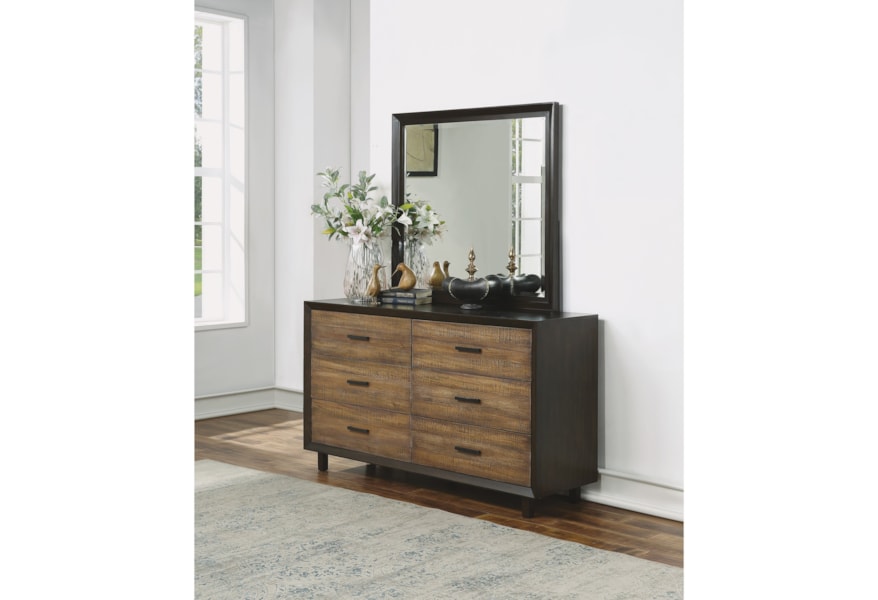 Flexsteel Wynwood Collection Alpine Contemporary Dresser And