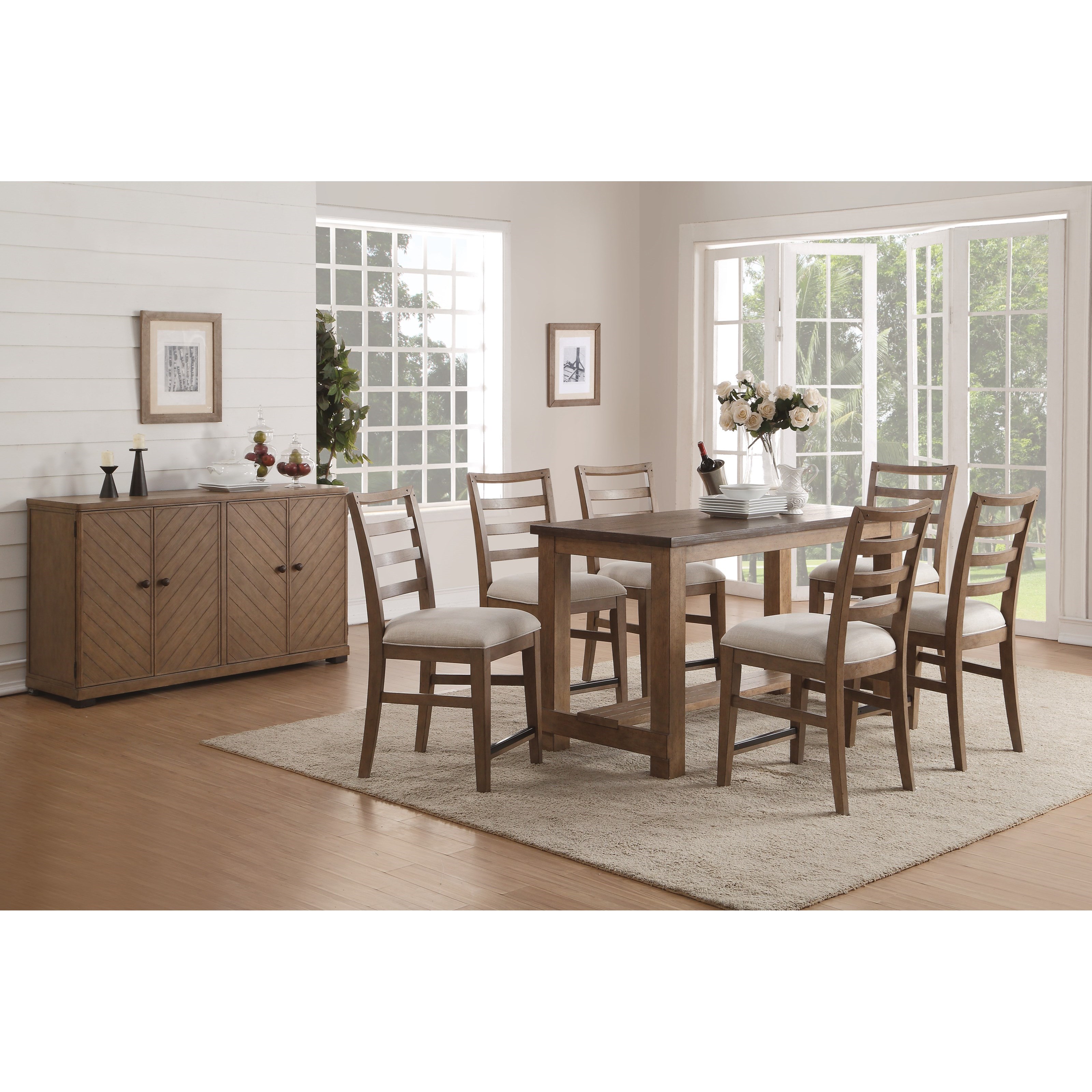 Wynwood A Flexsteel Company Carmen Counter Height Dining Room