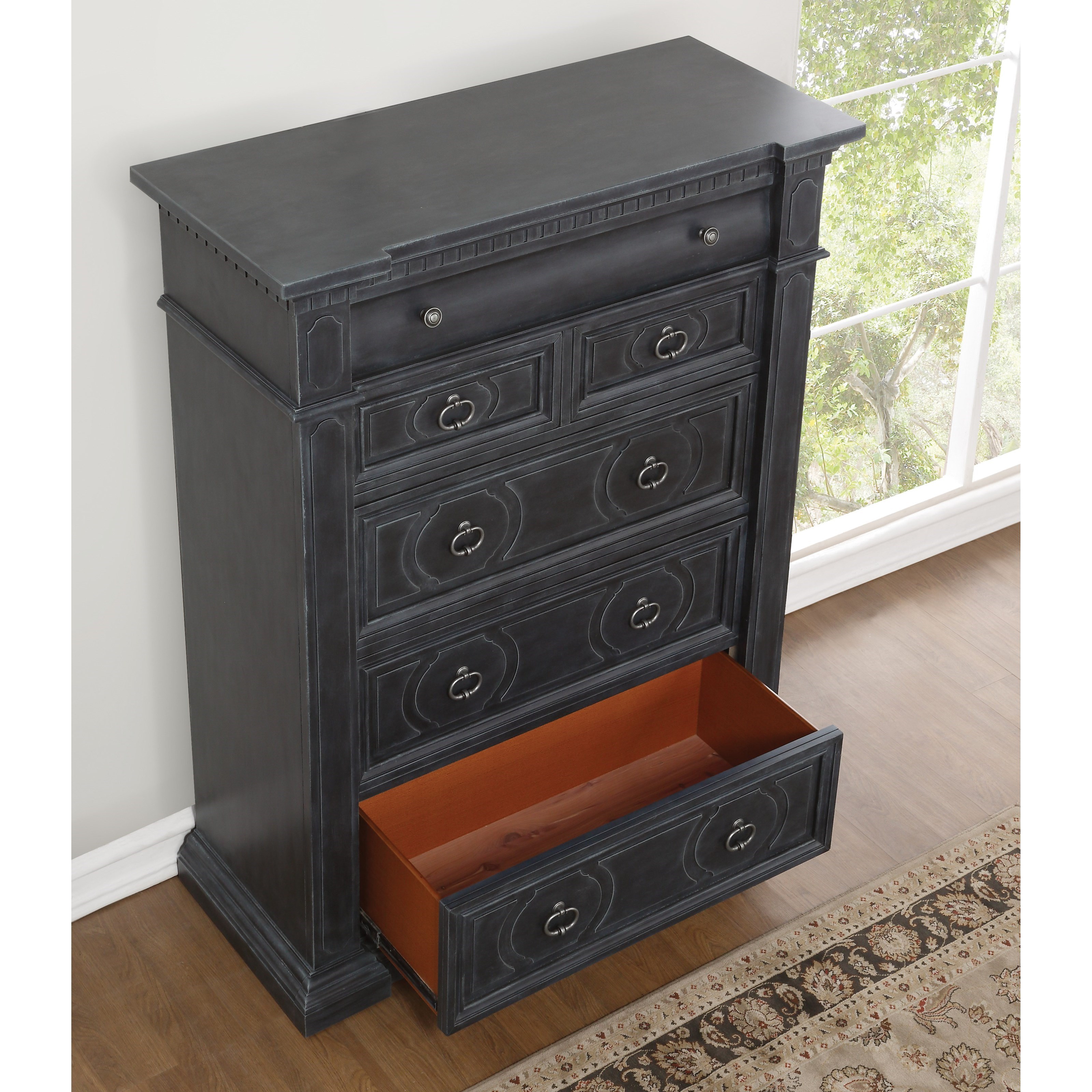 Wynwood A Flexsteel Company Charleston Transitional 6 Drawer