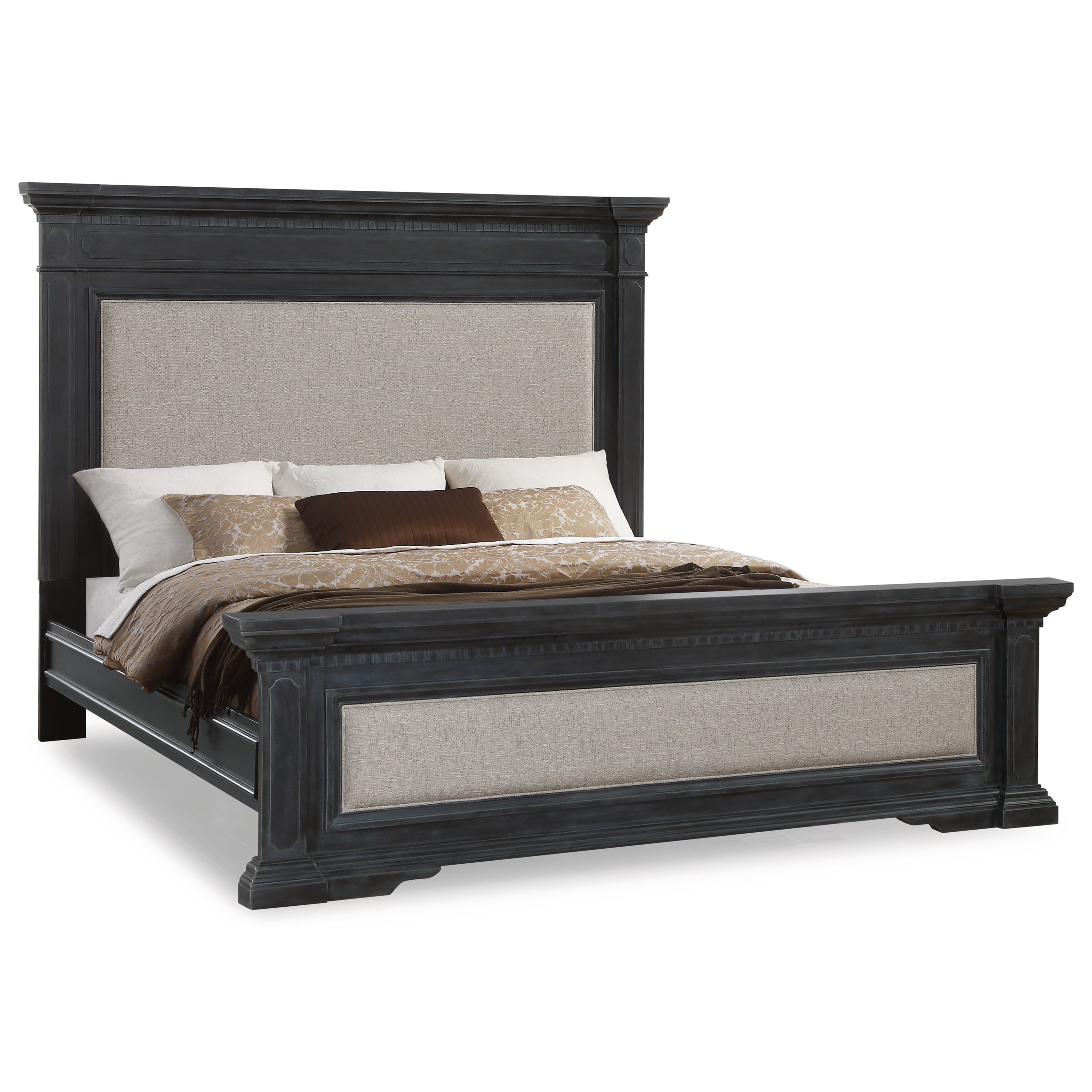 Charleston Queen Upholstered Bed