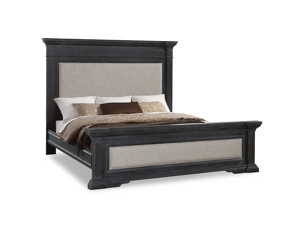 Charleston Queen Upholstered Bed