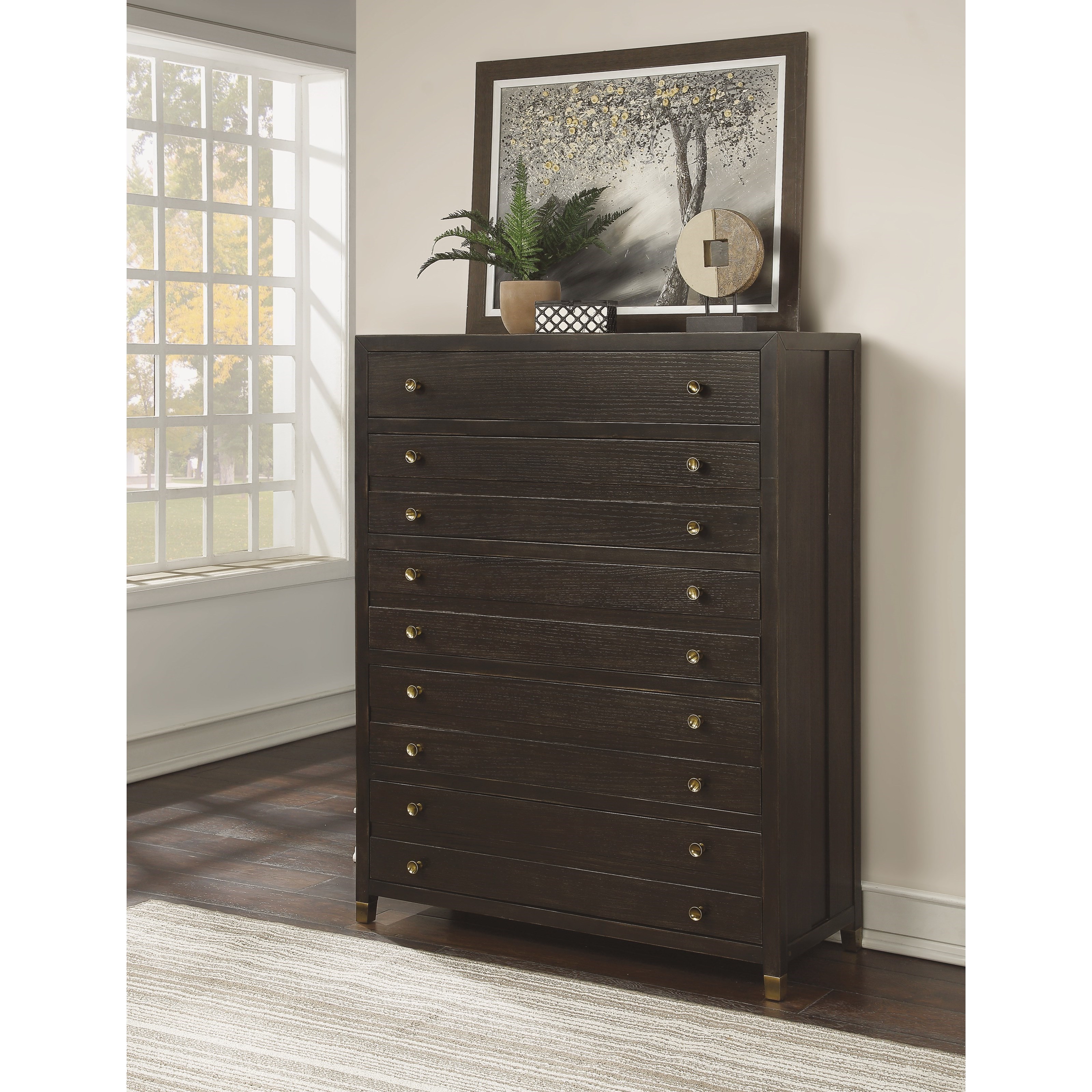 Wynwood A Flexsteel Company Cologne Transitional Chest Of Drawers With Felt And Cedar Lined Drawers Conlin S Furniture Drawer Chests