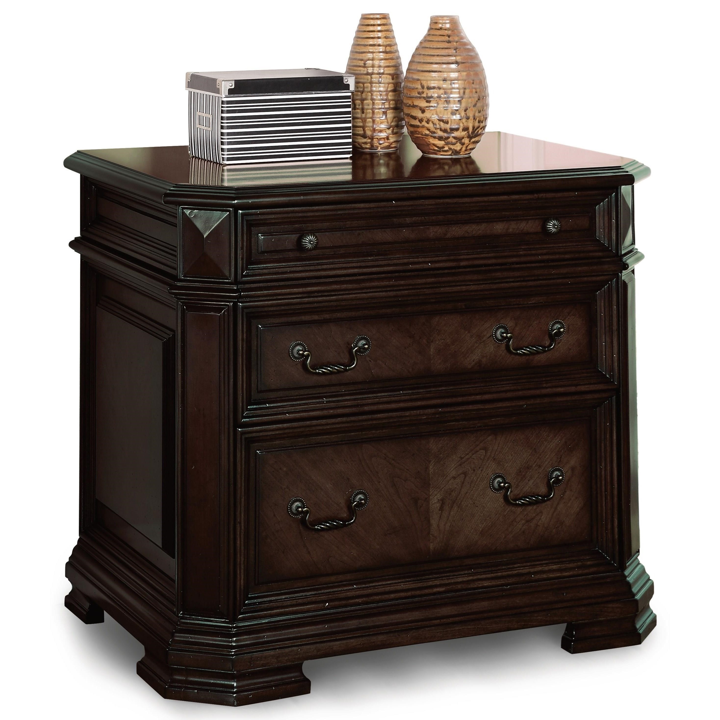 Wynwood A Flexsteel Company Eastchester Traditional Lateral File Cabinet With 2 File Drawers Conlin S Furniture Lateral Files