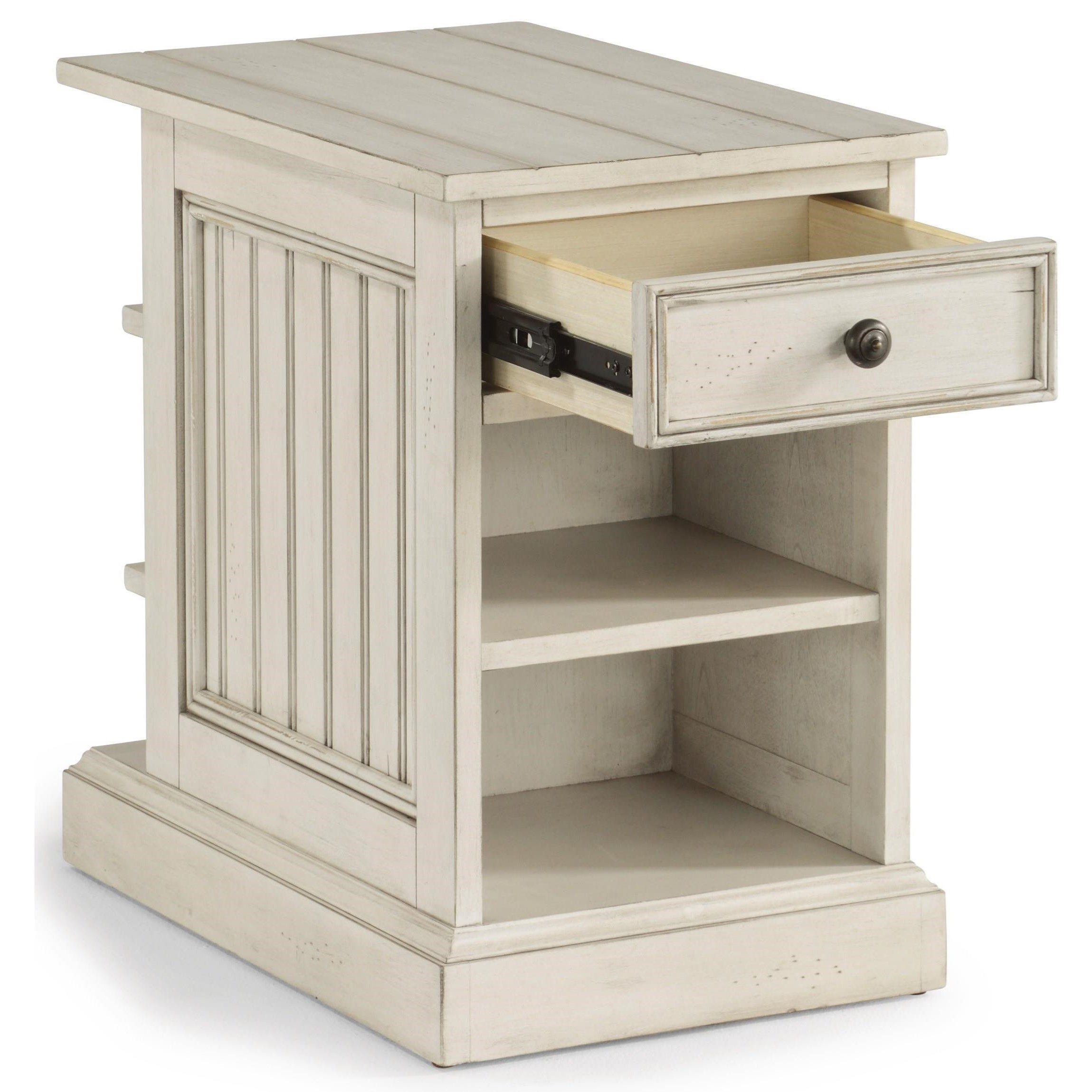 Flexsteel Wynwood Collection Harmony W1070 07 Cottage Chairside Table With Storage Northeast Factory Direct End Tables Stonyhurst side table by timothy oulton. harmony chairside table