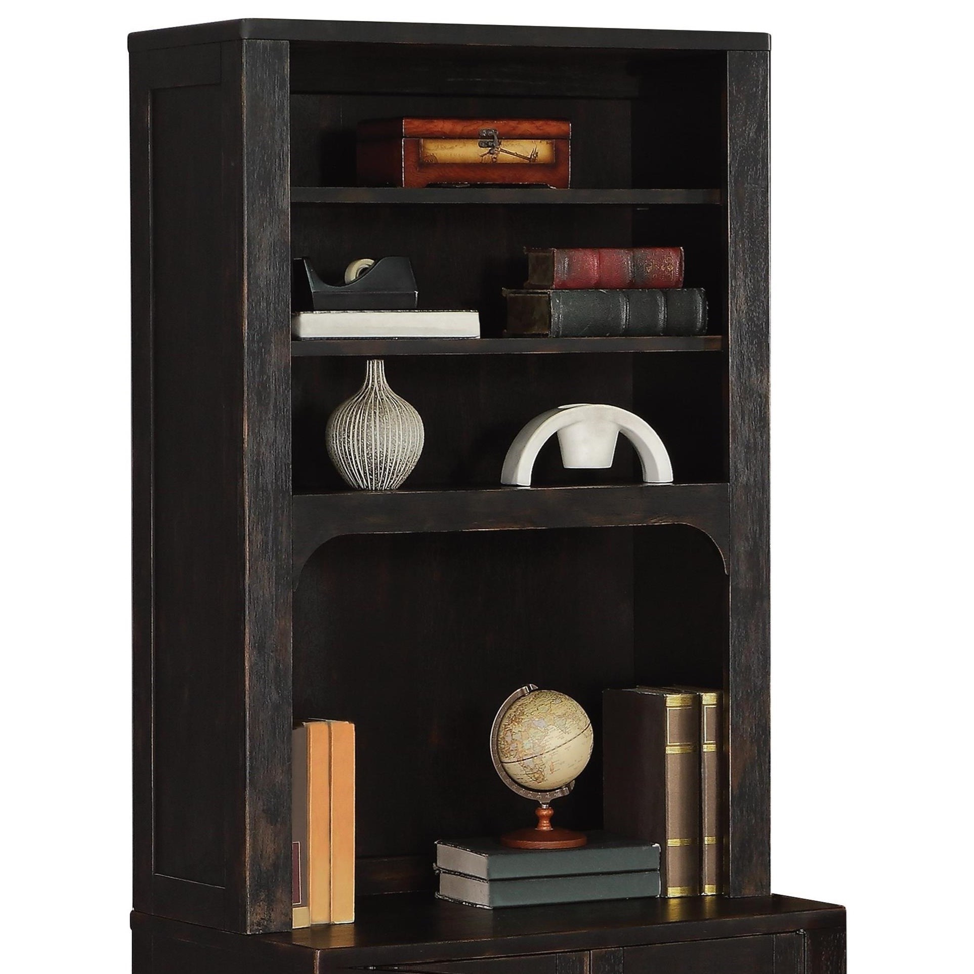 Flexsteel Wynwood Collection Homestead W1337 746 Rustic Bookcase