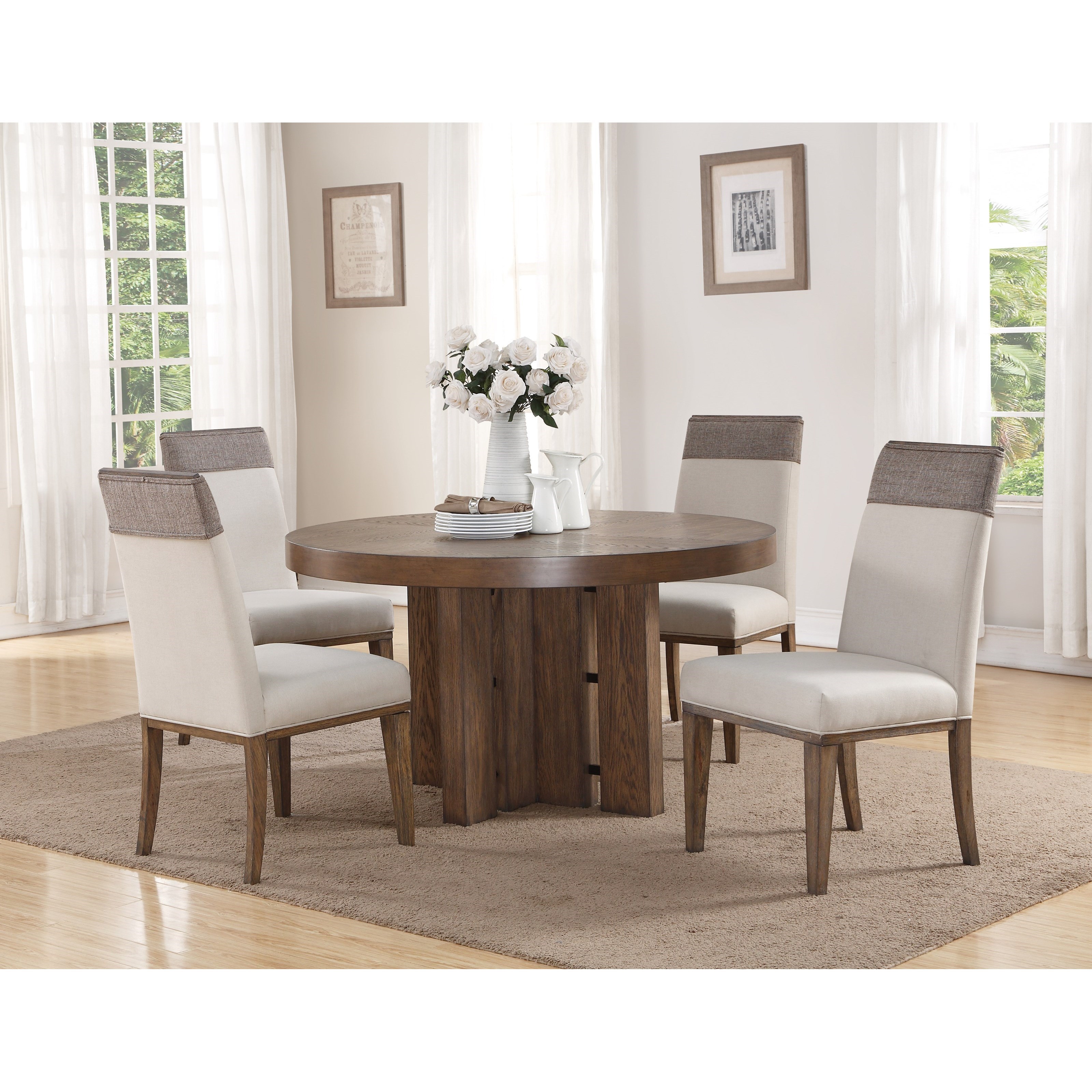 Flexsteel Wynwood Collection Maximus Casual 5 Pc Dining Set