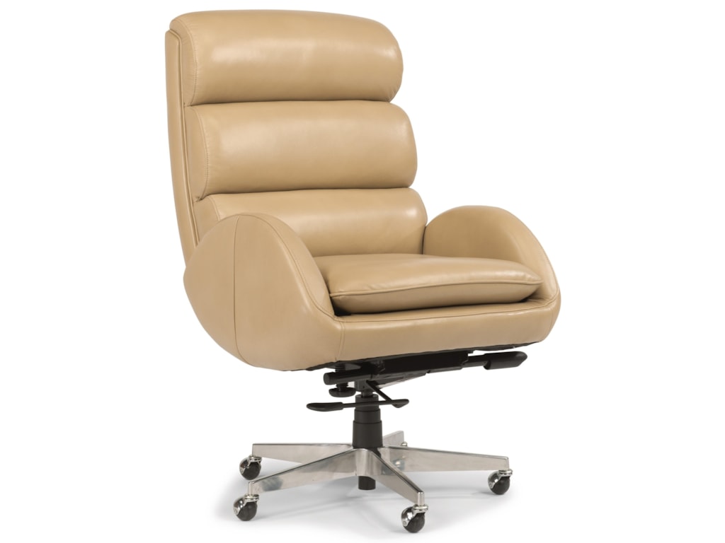 Flexsteel Wynwood Collection Office Chairs Contemporary Chair Flexsteel Wynwood Collection Office Chairs Contemporary Chair With Curved Arms