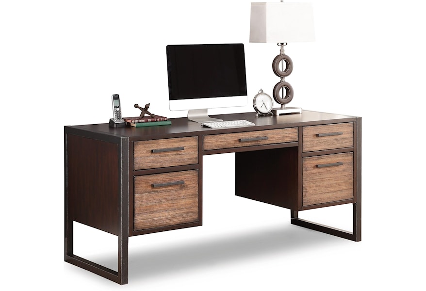 Flexsteel Wynwood Collection Outland Contemporary Writing Desk