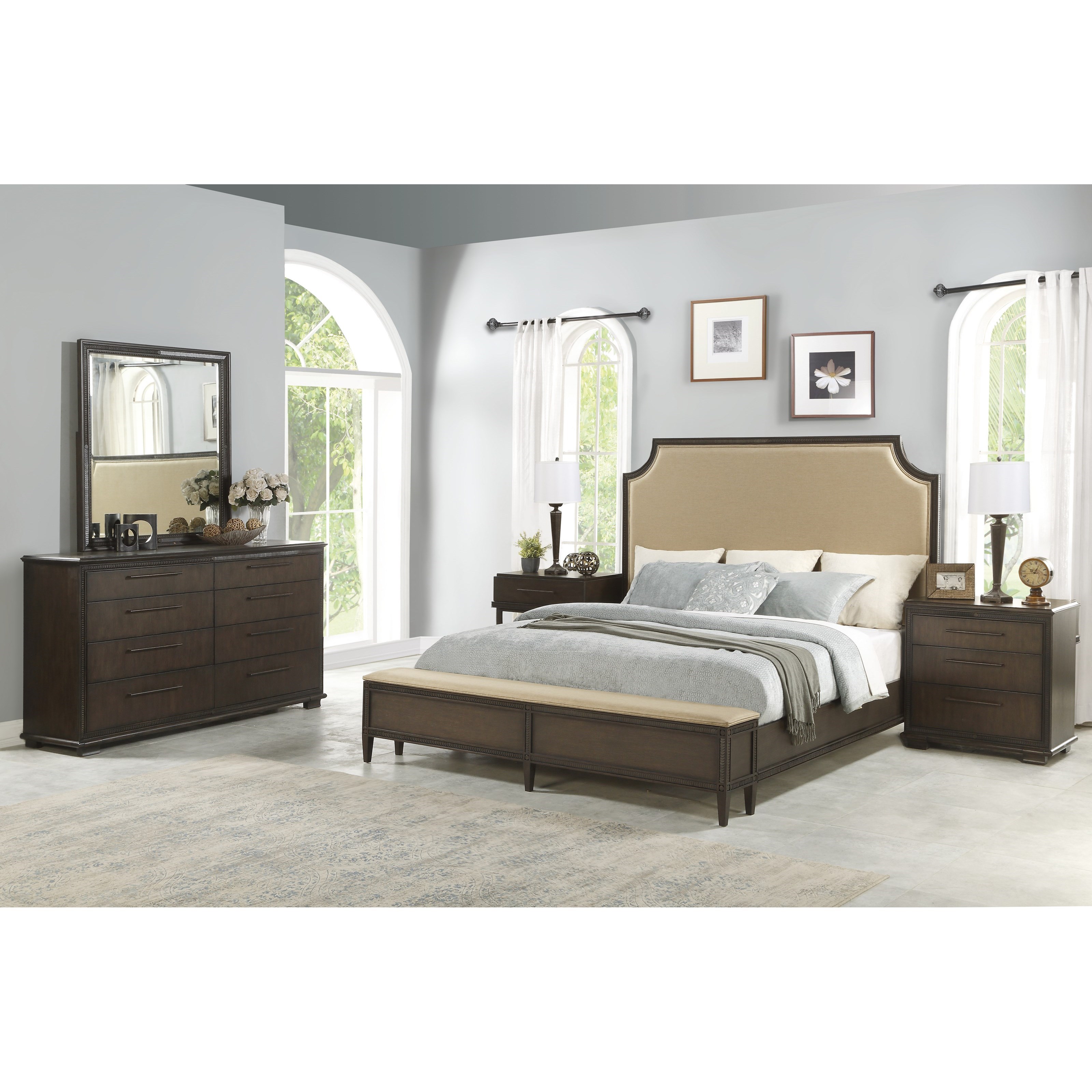 Flexsteel Wynwood Collection Penny Queen Bedroom Group