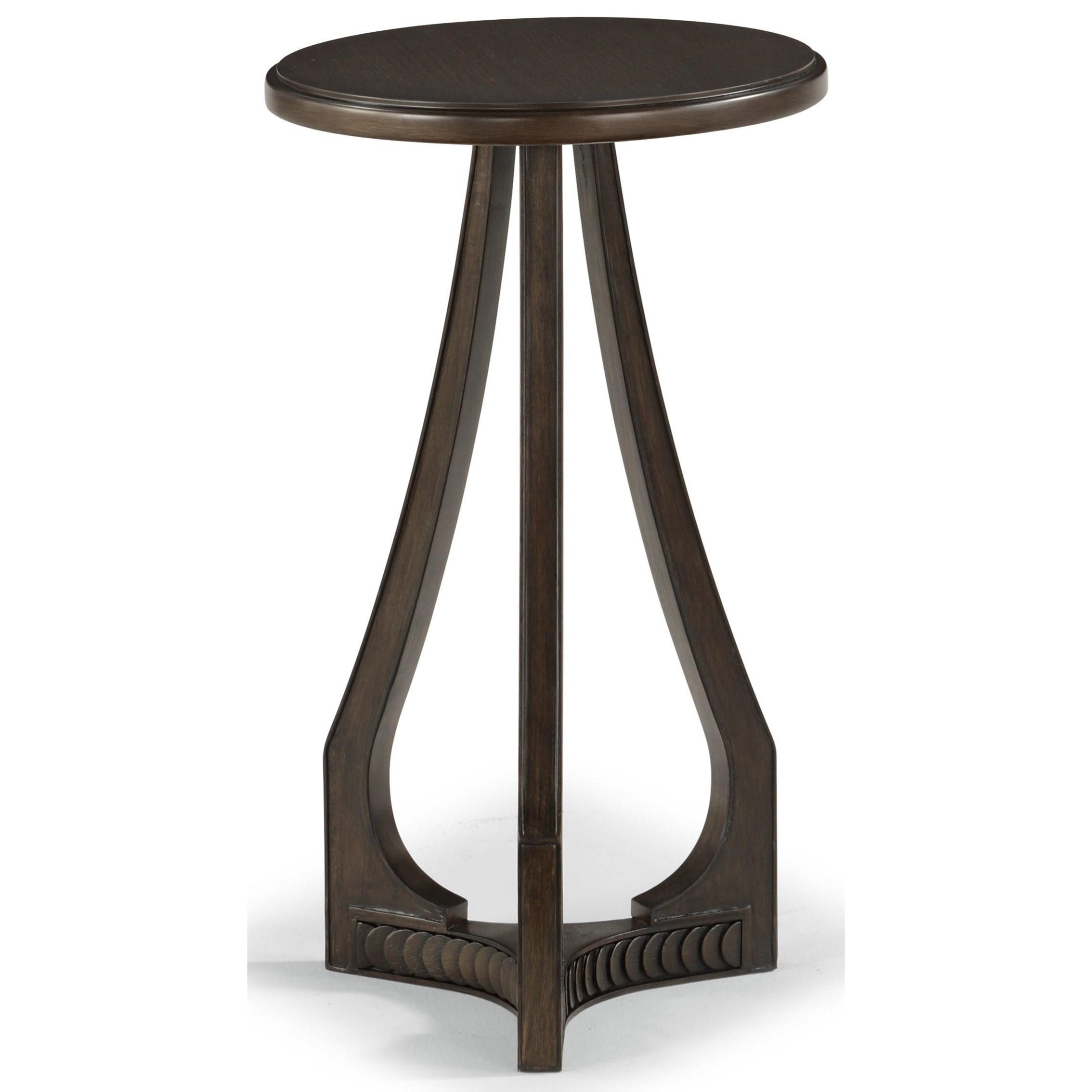 Flexsteel Wynwood Collection Penny Transitional Chairside Table