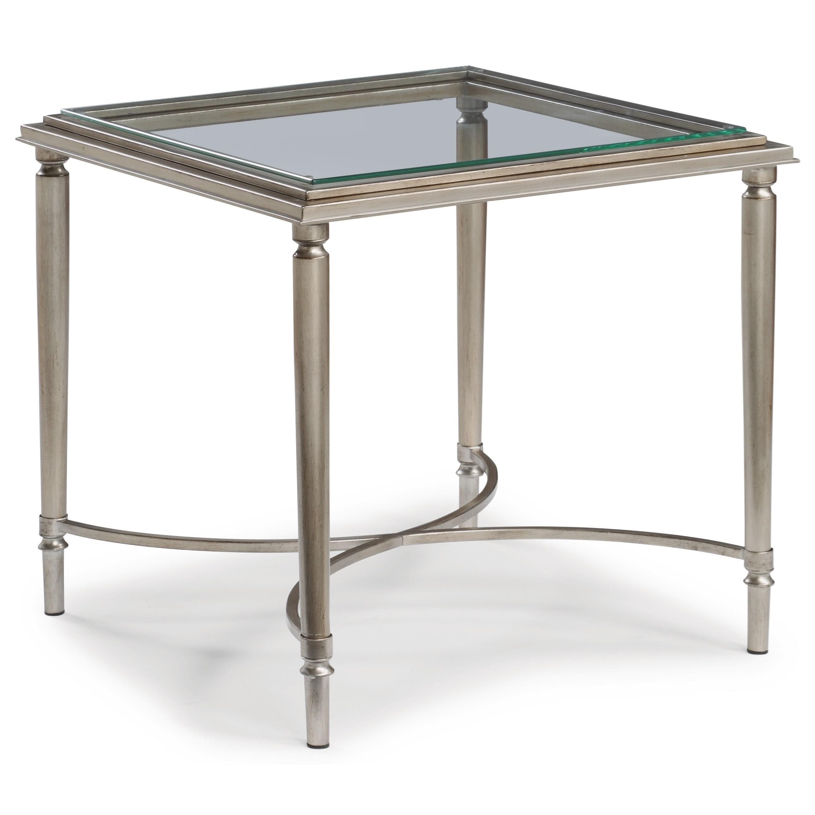 glass top lamp table