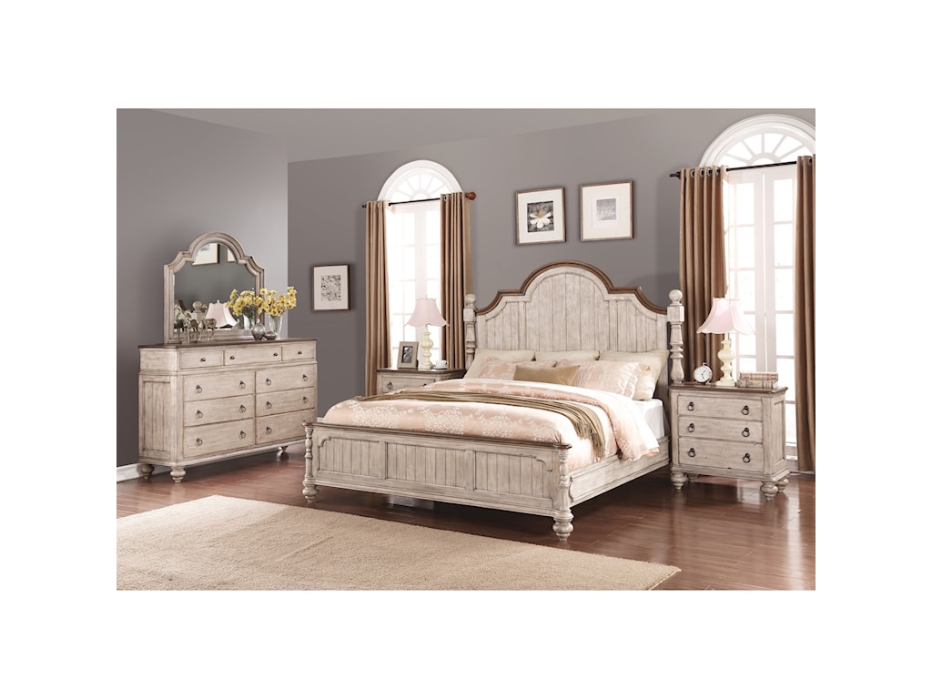 Plymouth Cal King Bedroom Group By Flexsteel Wynwood Collection