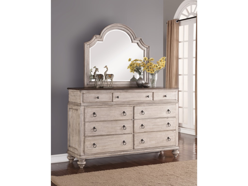 Flexsteel Wynwood Collection Plymouth W1047 860 Relaxed Vintage 9