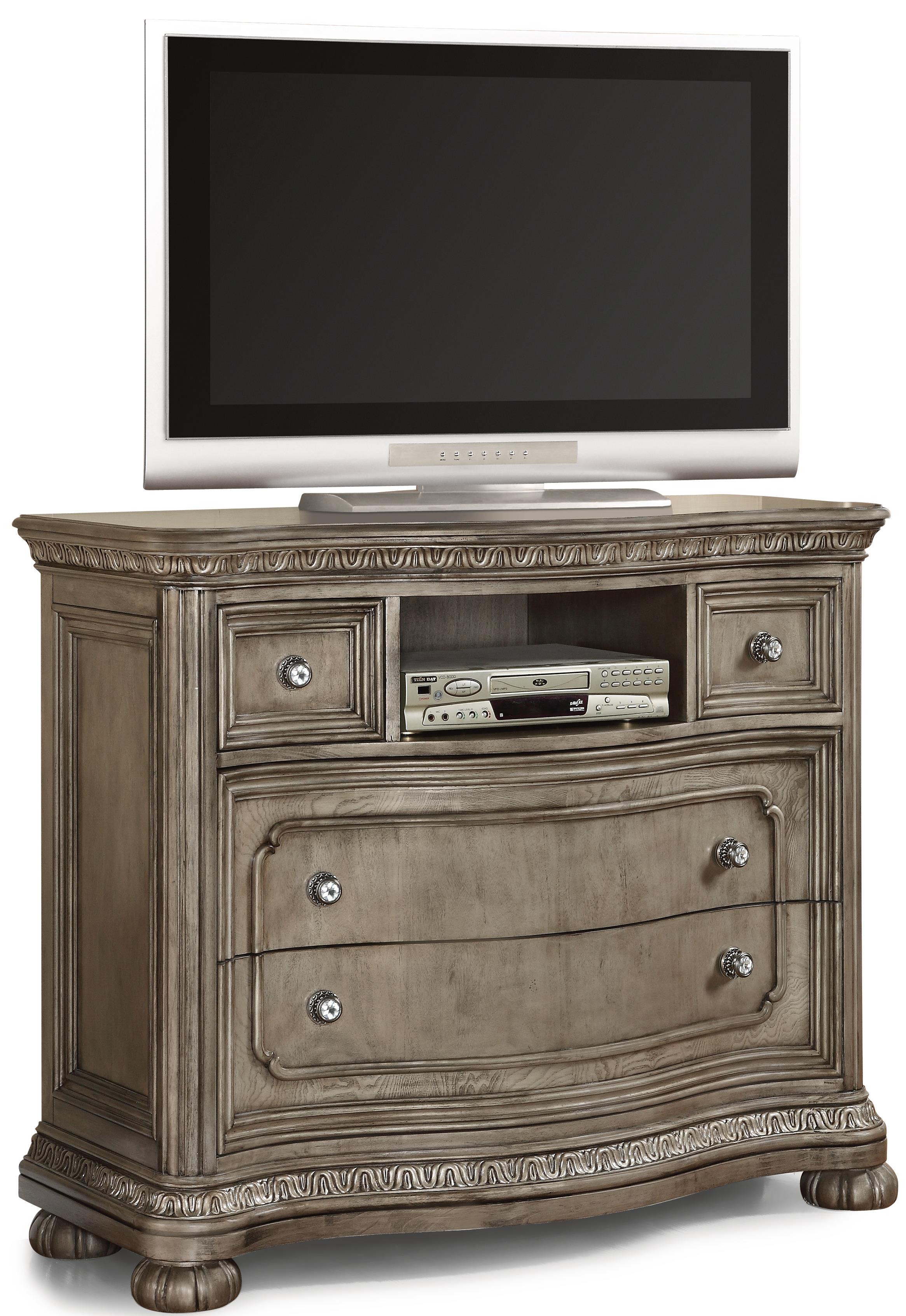 Flexsteel Wynwood Collection San Cristobal Media Chest With Four