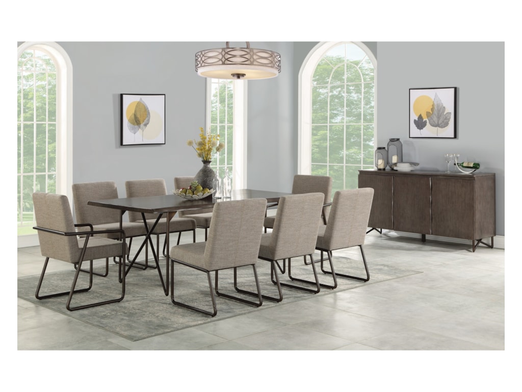Wynwood A Flexsteel Company Shadow Dining Room Group Conlin S Furniture Formal Dining Room Groups