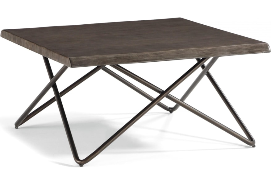 Flexsteel Wynwood Collection Shadow Mid Century Modern Square Flexsteel Wynwood Collection Shadow Mid