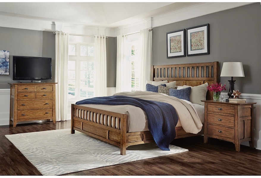 Sonora Queen Bedroom Group With Media Chest