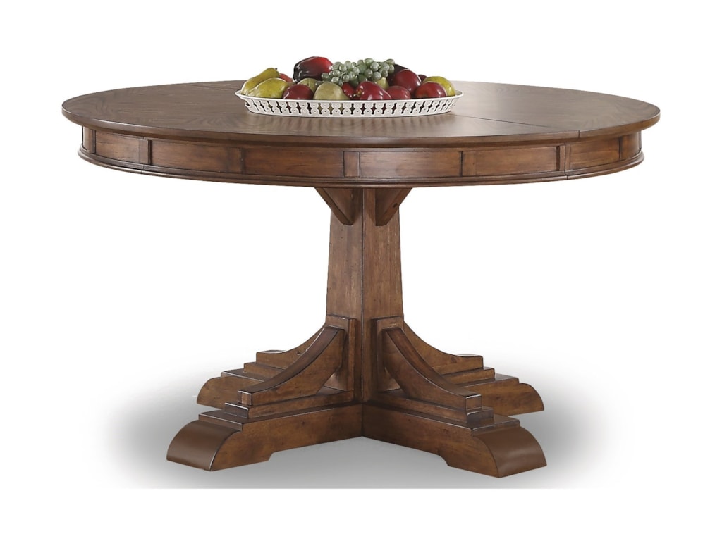 Round Pedestal Dining Table With Leaf flexsteel wynwood collection sonora mission round pedestal dining Round Pedestal Dining Table With Leaf flexsteel wynwood collection sonora mission round pedestal dining