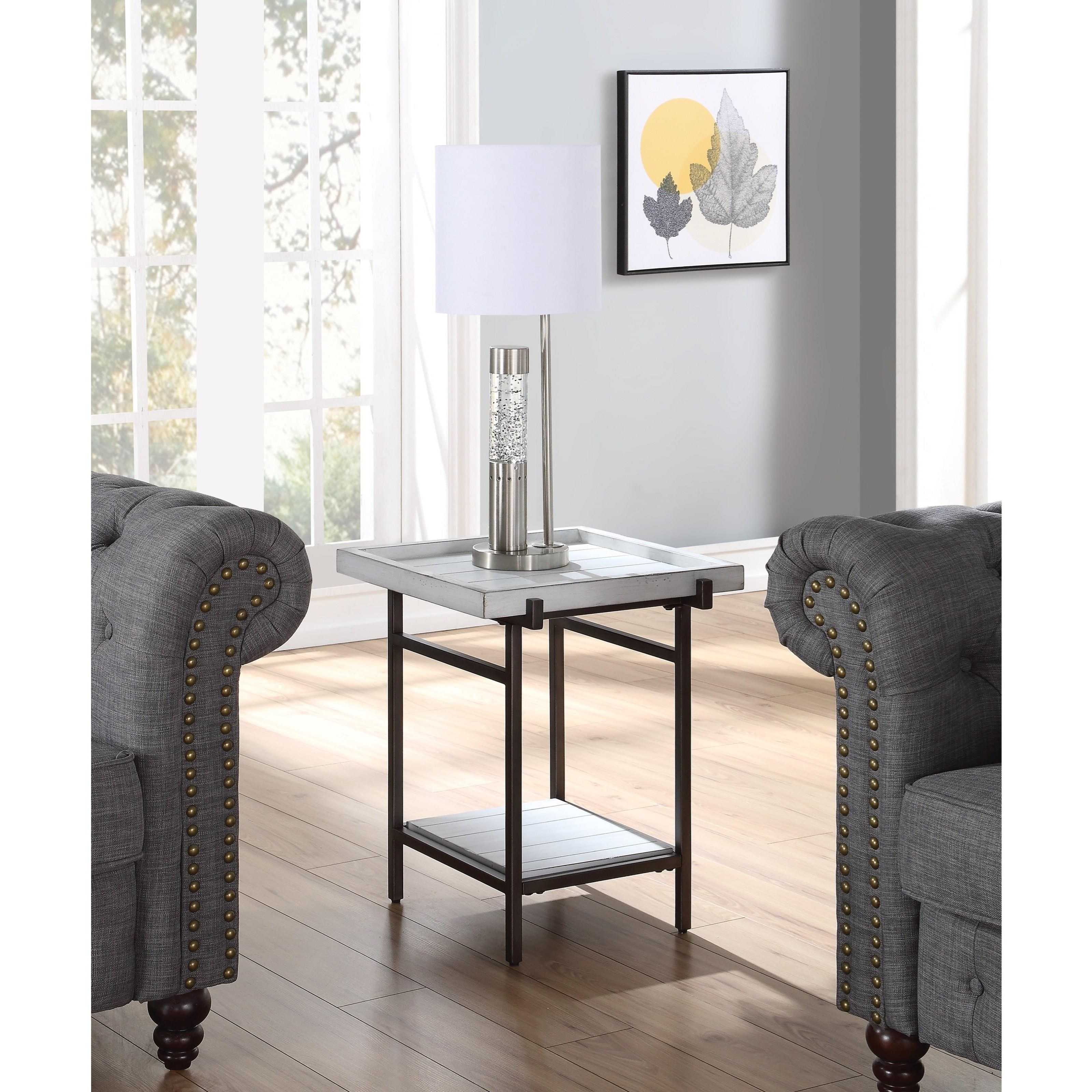 Flexsteel Wynwood Collection Stillwater Contemporary Chairside