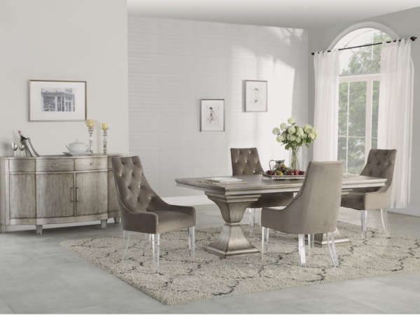 Casual Dining Room Group In Baton Rouge And Lafayette Louisiana Dining Group Vogue By Flexsteel Wynwood Collection 5 395 99 Casual Room