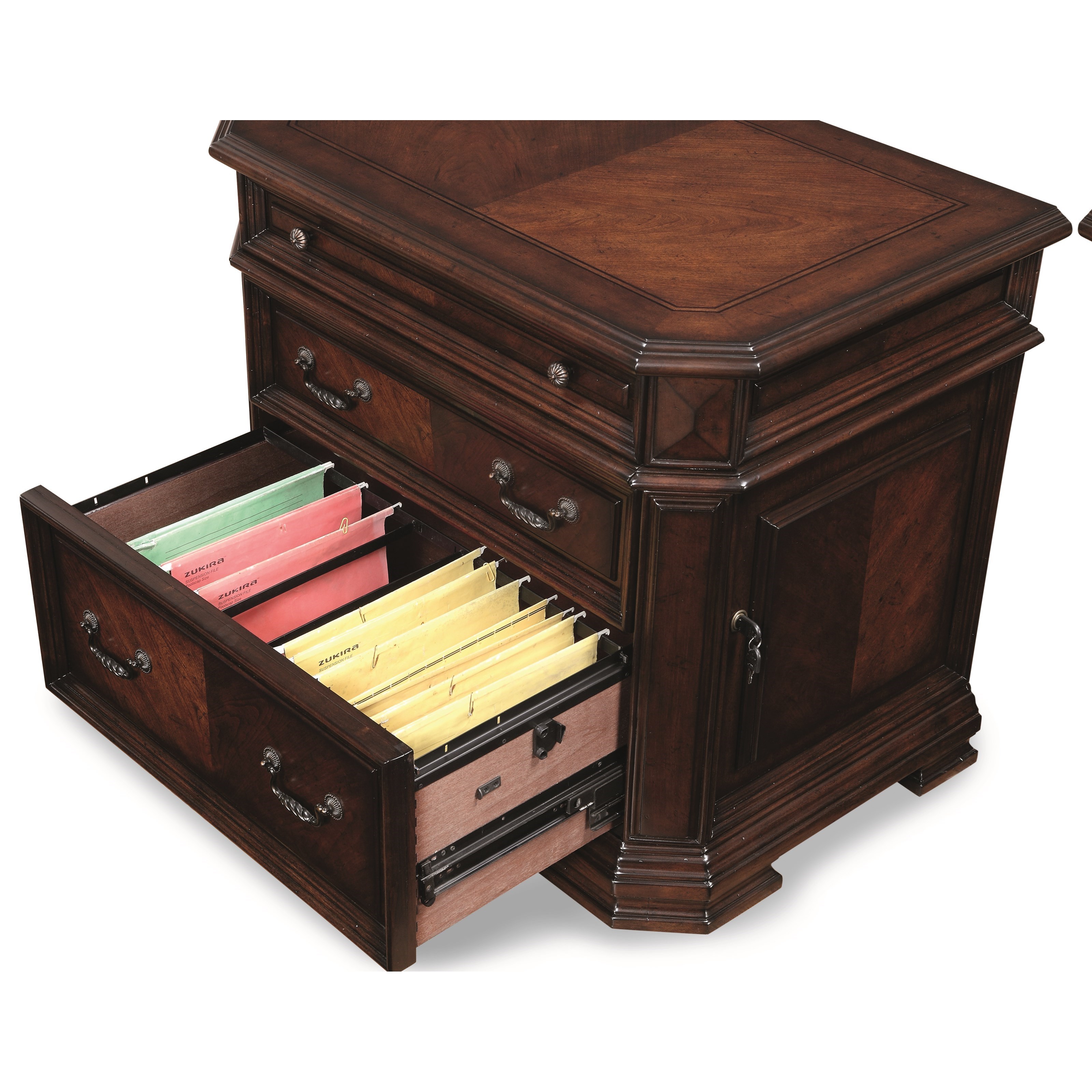 Flexsteel Wynwood Collection Westchester Traditional Lateral File