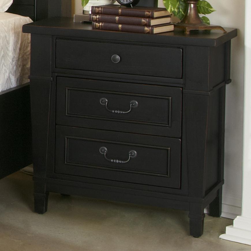 Folio 21 Ravenswood 3 Drawer Night Stand Wilson S Furniture Nightstands