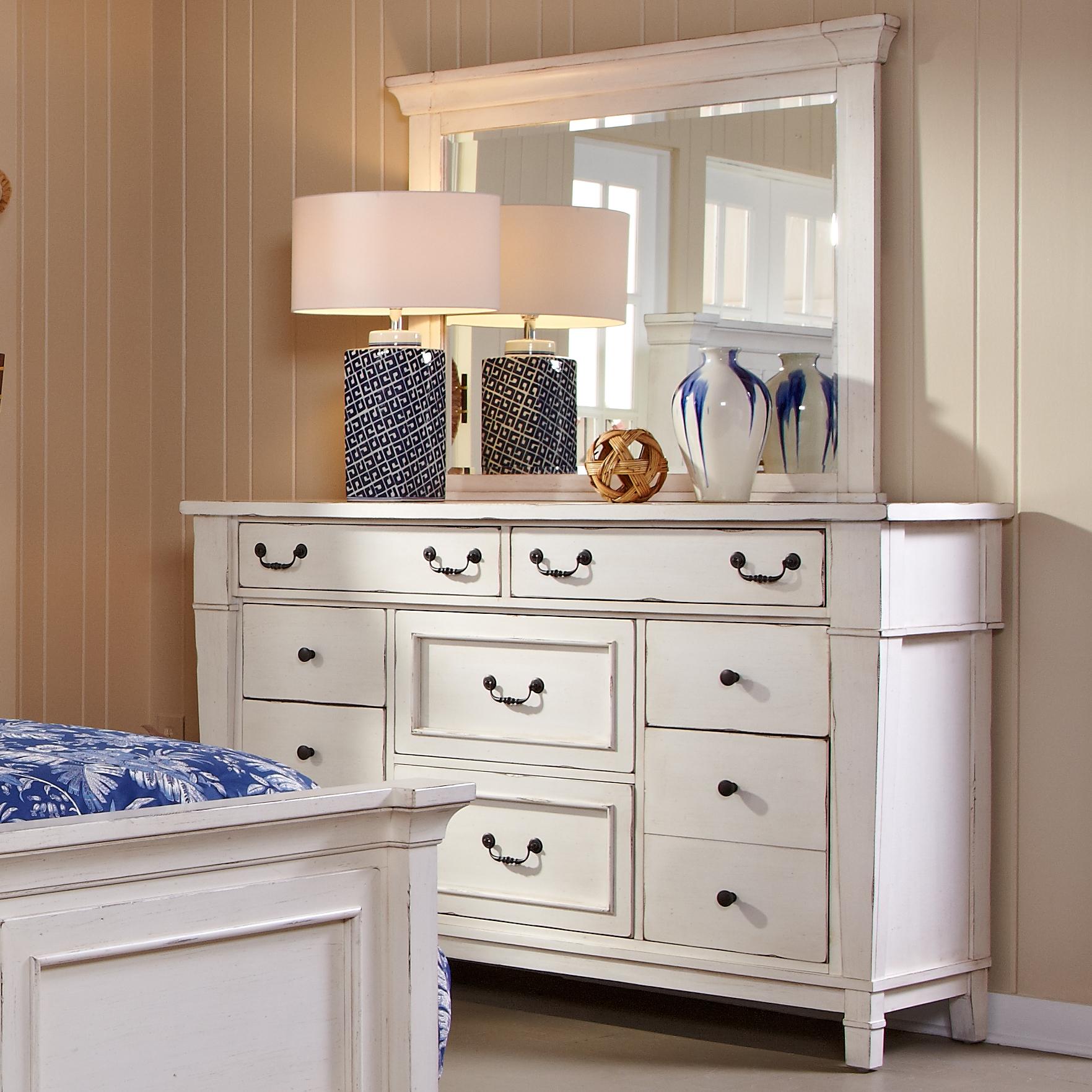 Folio 21 Stoney Creek Drawer Dresser W Mirror Wilson S