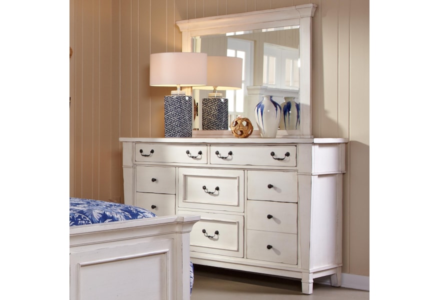 Folio 21 Stoney Creek Drawer Dresser W Mirror Wilson S
