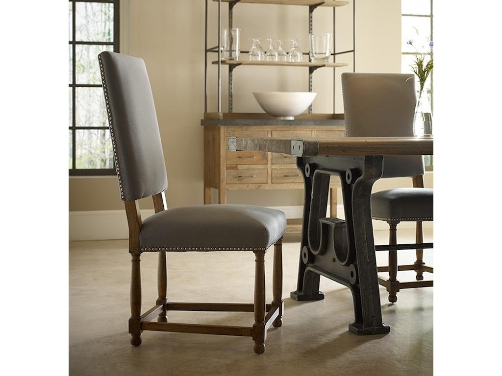 Four Hands Ashford Connor Dining Chair W Nailhead Trim Belfort Four Hands Ashfordconnor Dining Chair