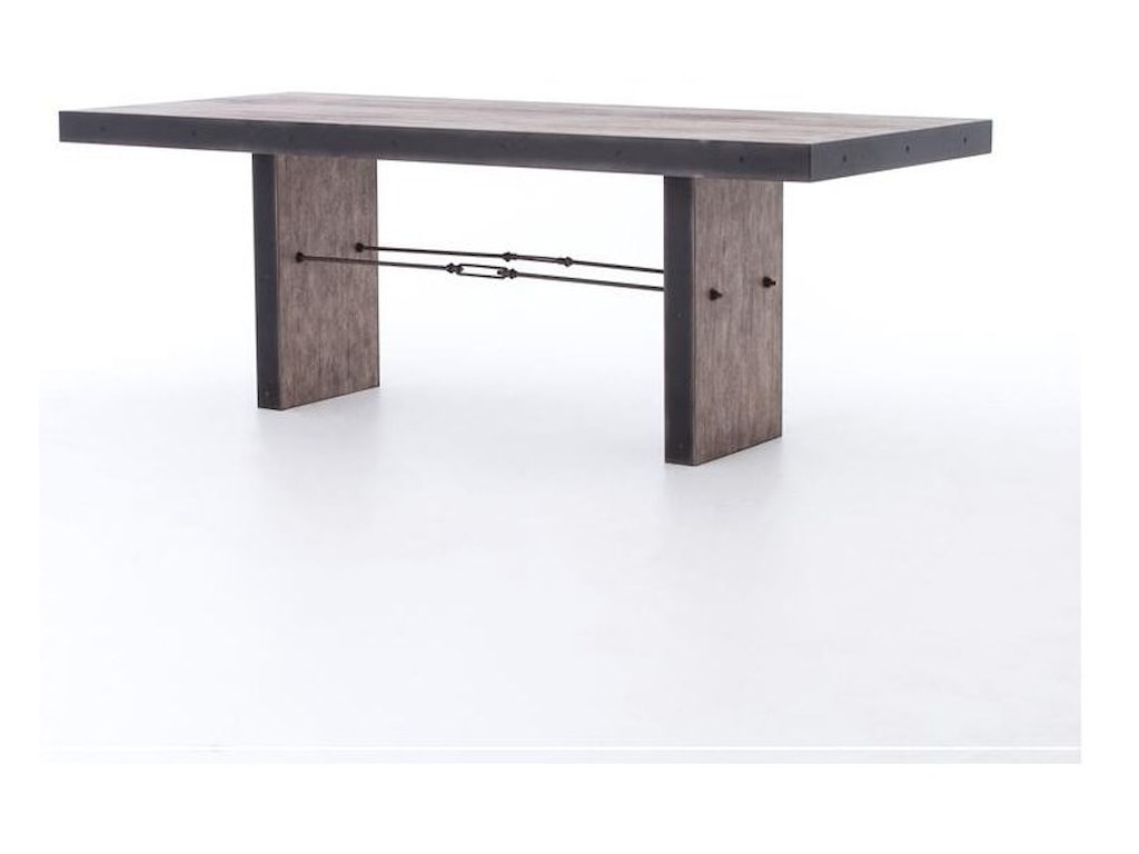 Four Hands Bina Gerard Dining Table With Driftwood Finish Olinde S Four Hands Bina Gerard Dining Table With Driftwood Finish