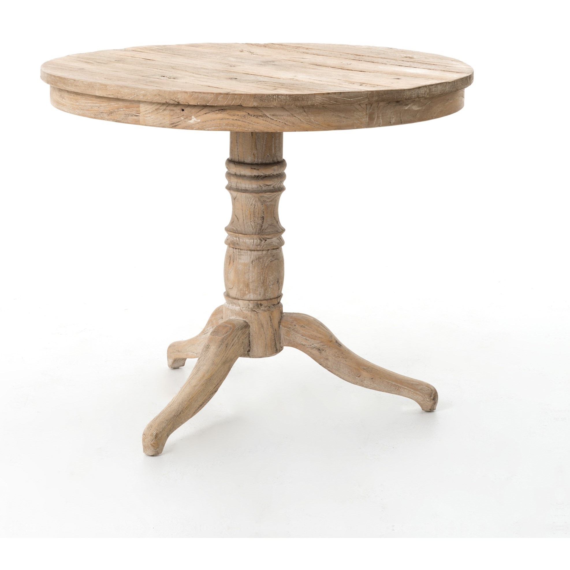 Round Occasional Table with Turned Pedestal