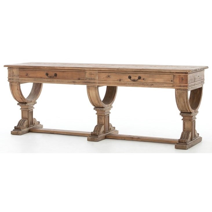Sergio Console Table-Bleached Pine