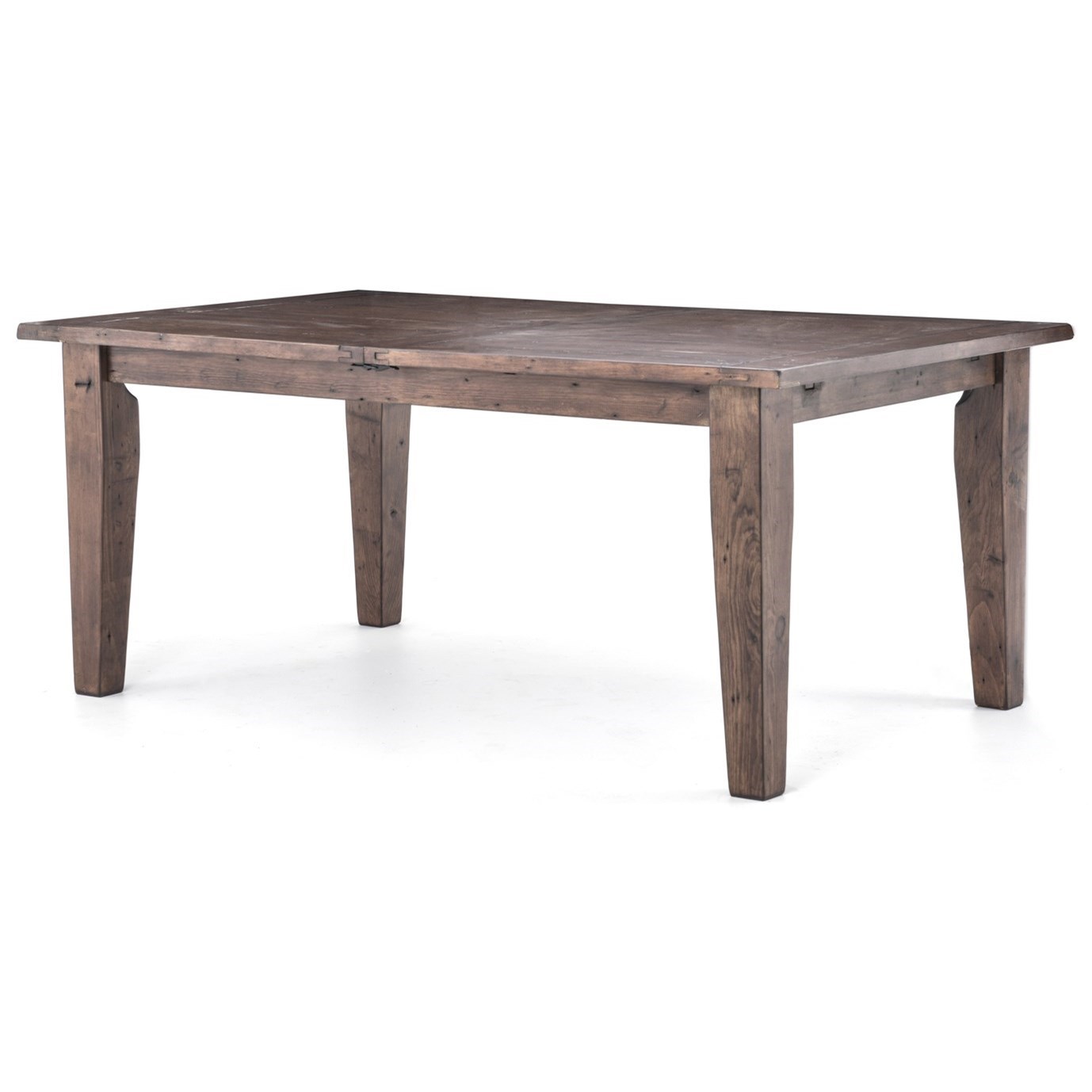 Extension Dining Table with Reclaimed Wood