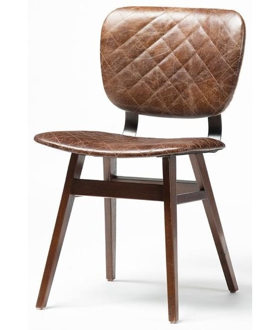 four hands irondale sloan dining chair with havana quilted seat and