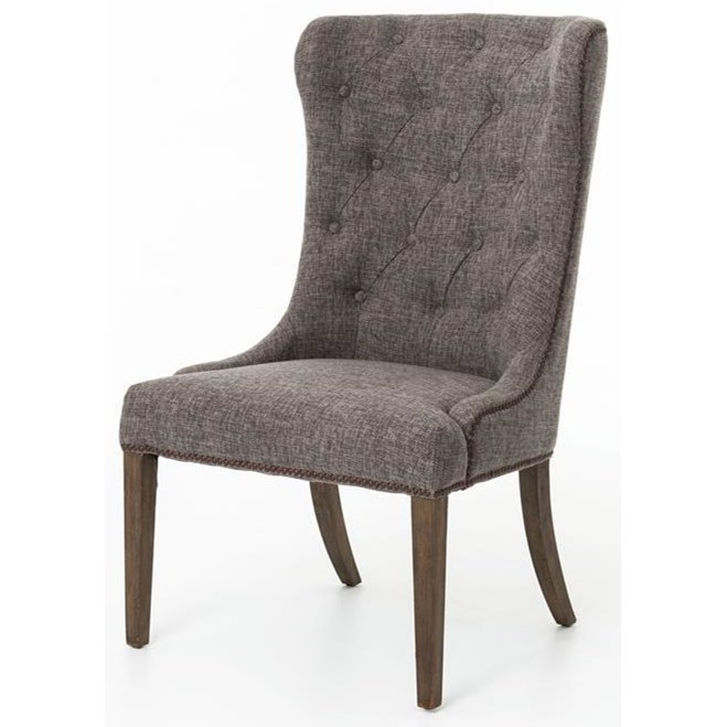 Eloise Dining Chair with Charcoal Finish