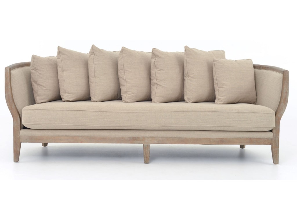 Four Hands Kensington Hayes Sofa With Hyde Clay Fabric