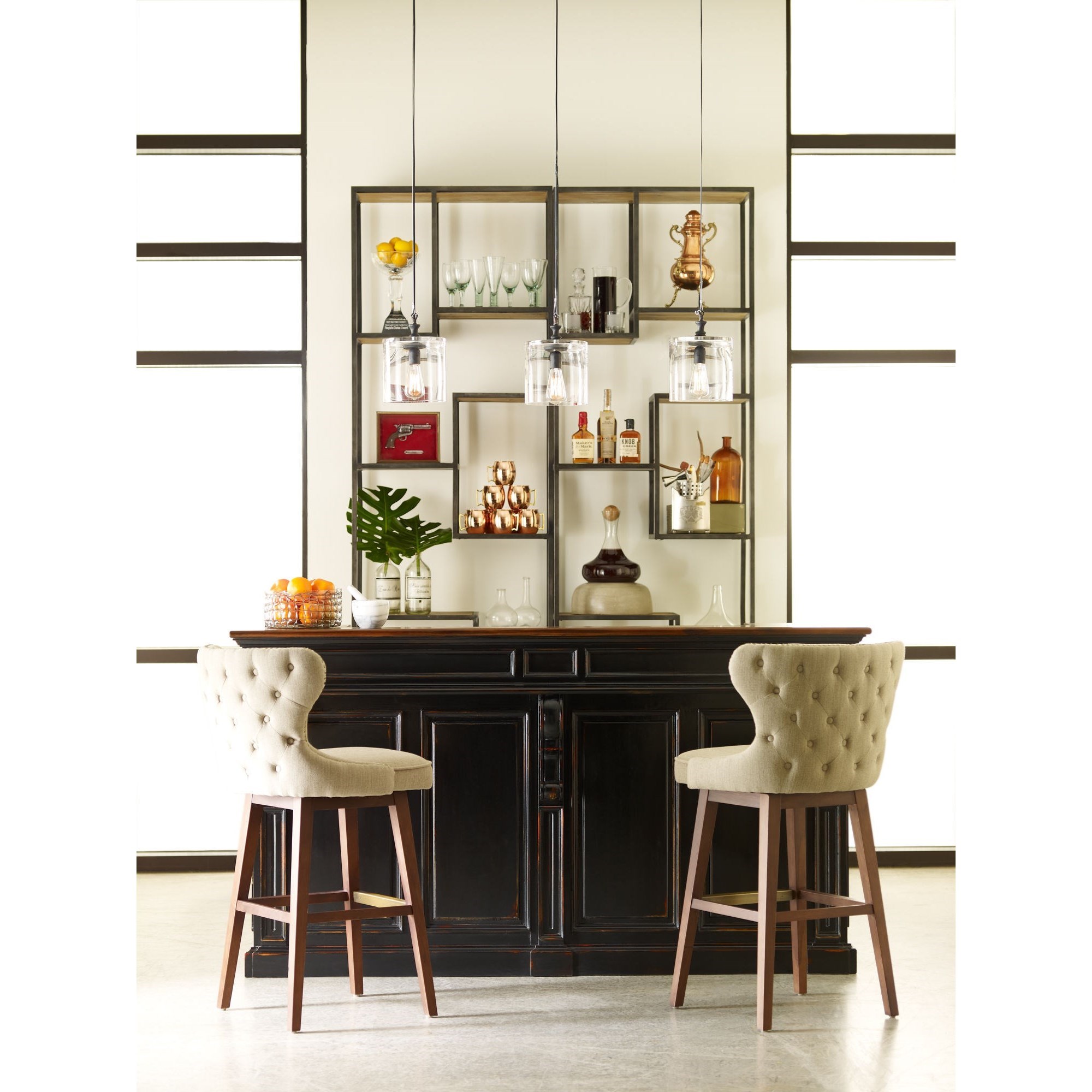 four hands swivel bar stools