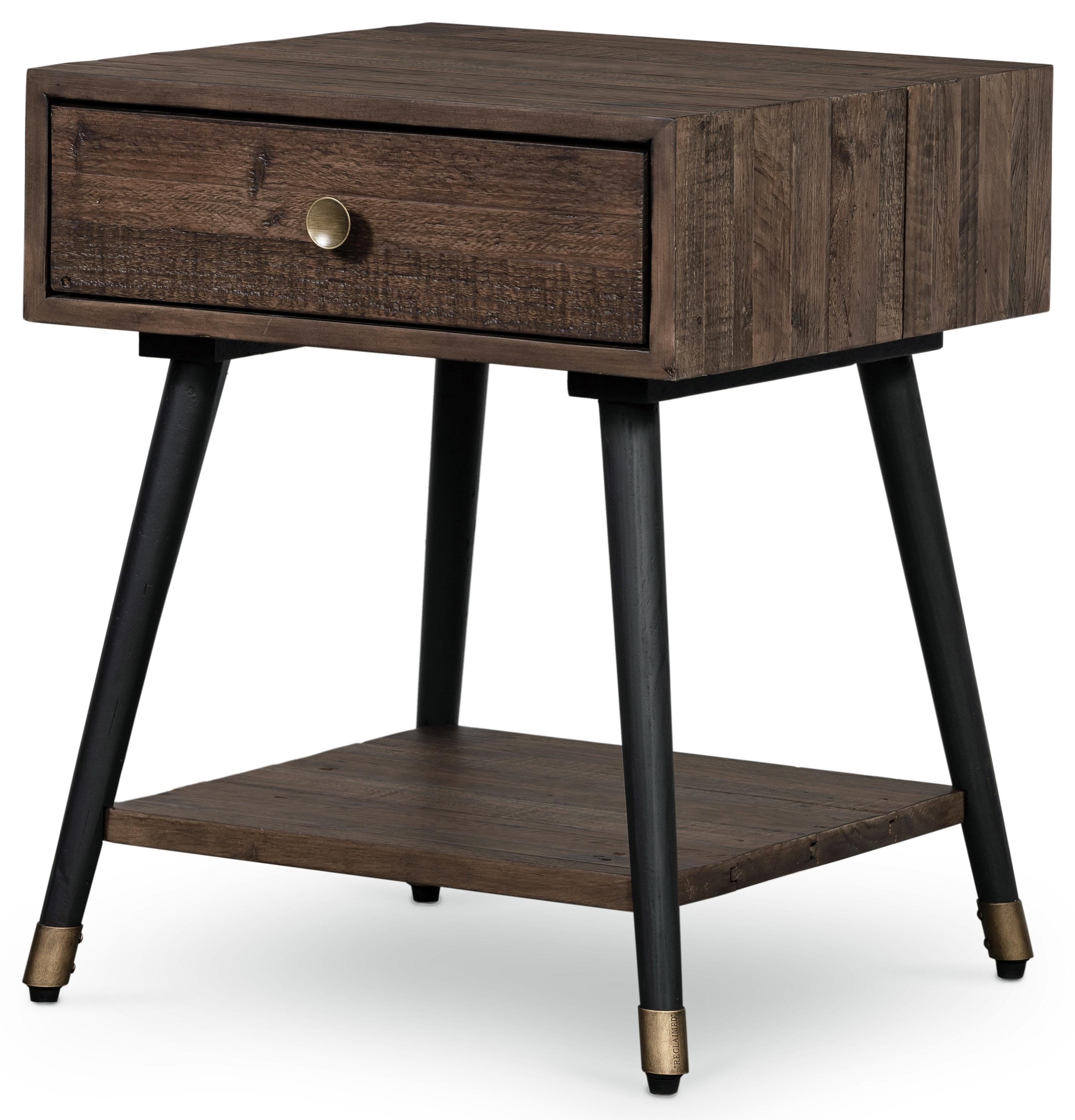 rustic lamp table