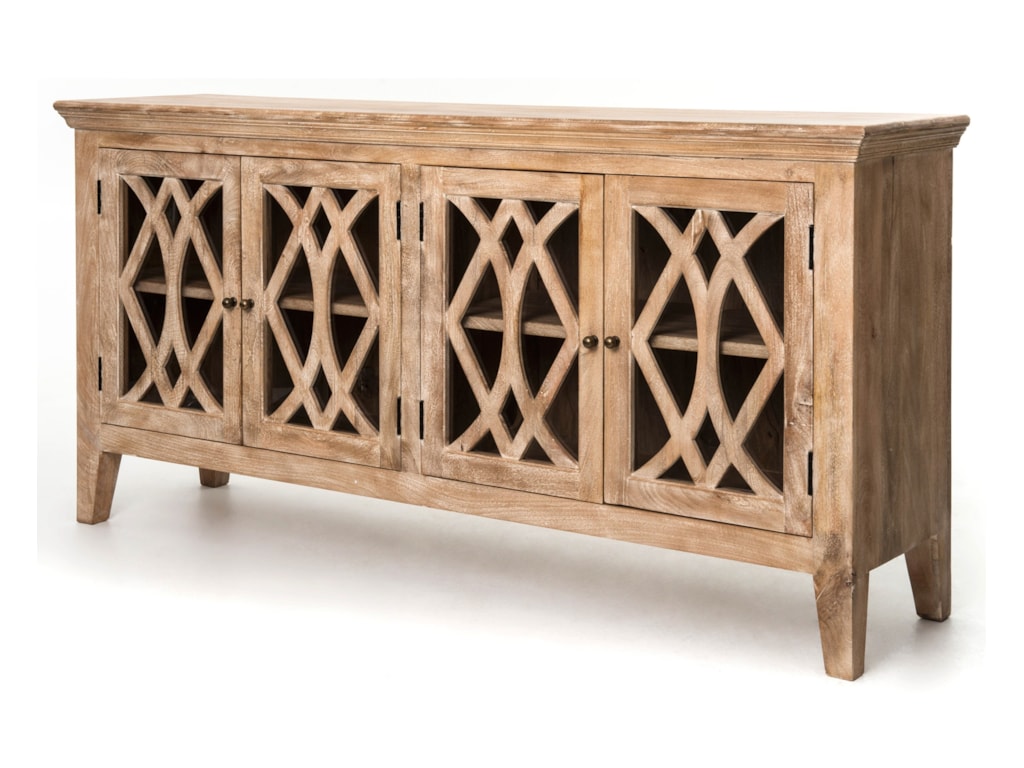 Four Hands Saviano Azalea Sideboard 4 Door Antique Brown Olinde S Four Hands Savianoazalea Sideboard 4 Door Antique Brown