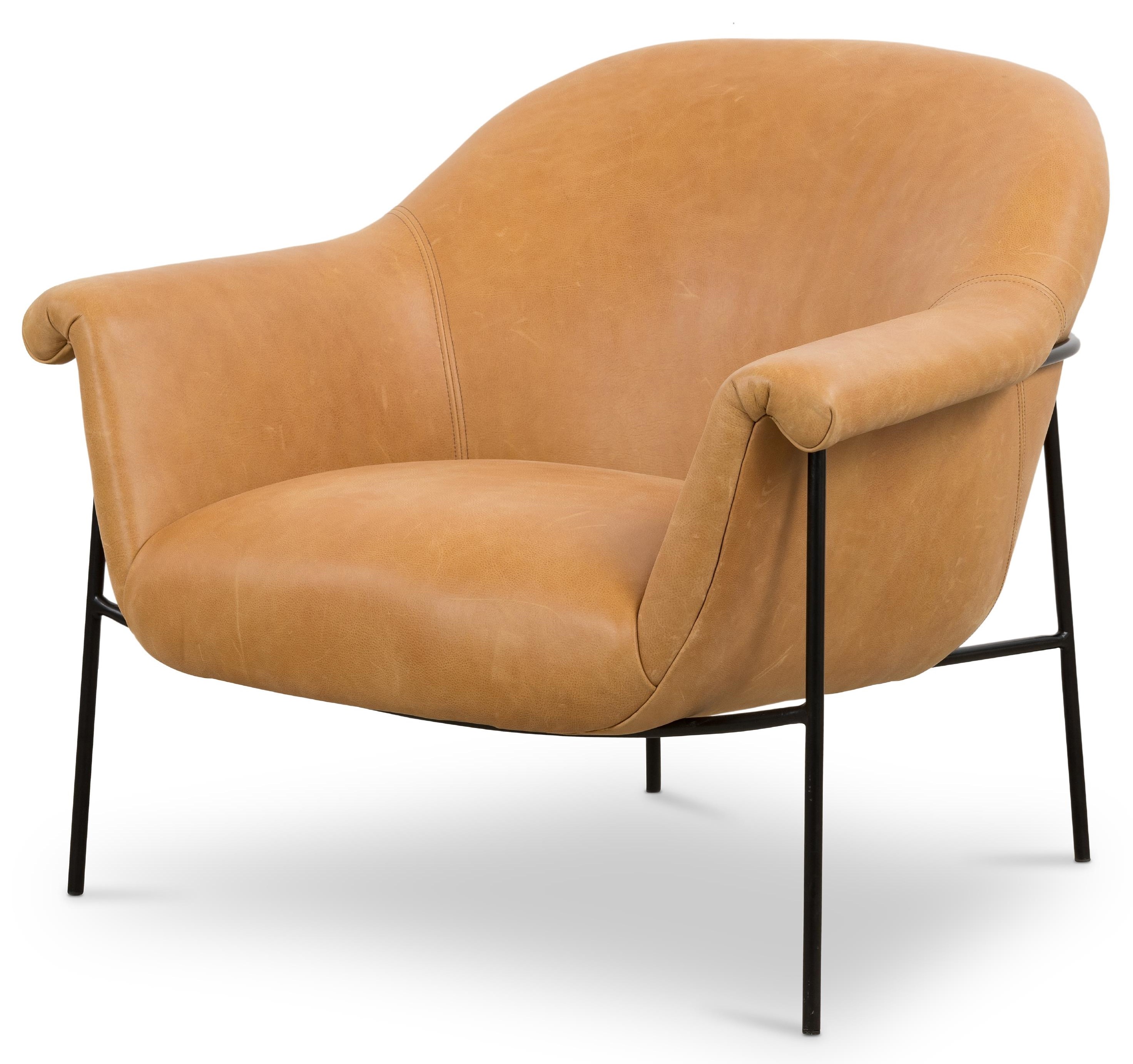 Interior Style Upholstered Accents Leather Accent Chair