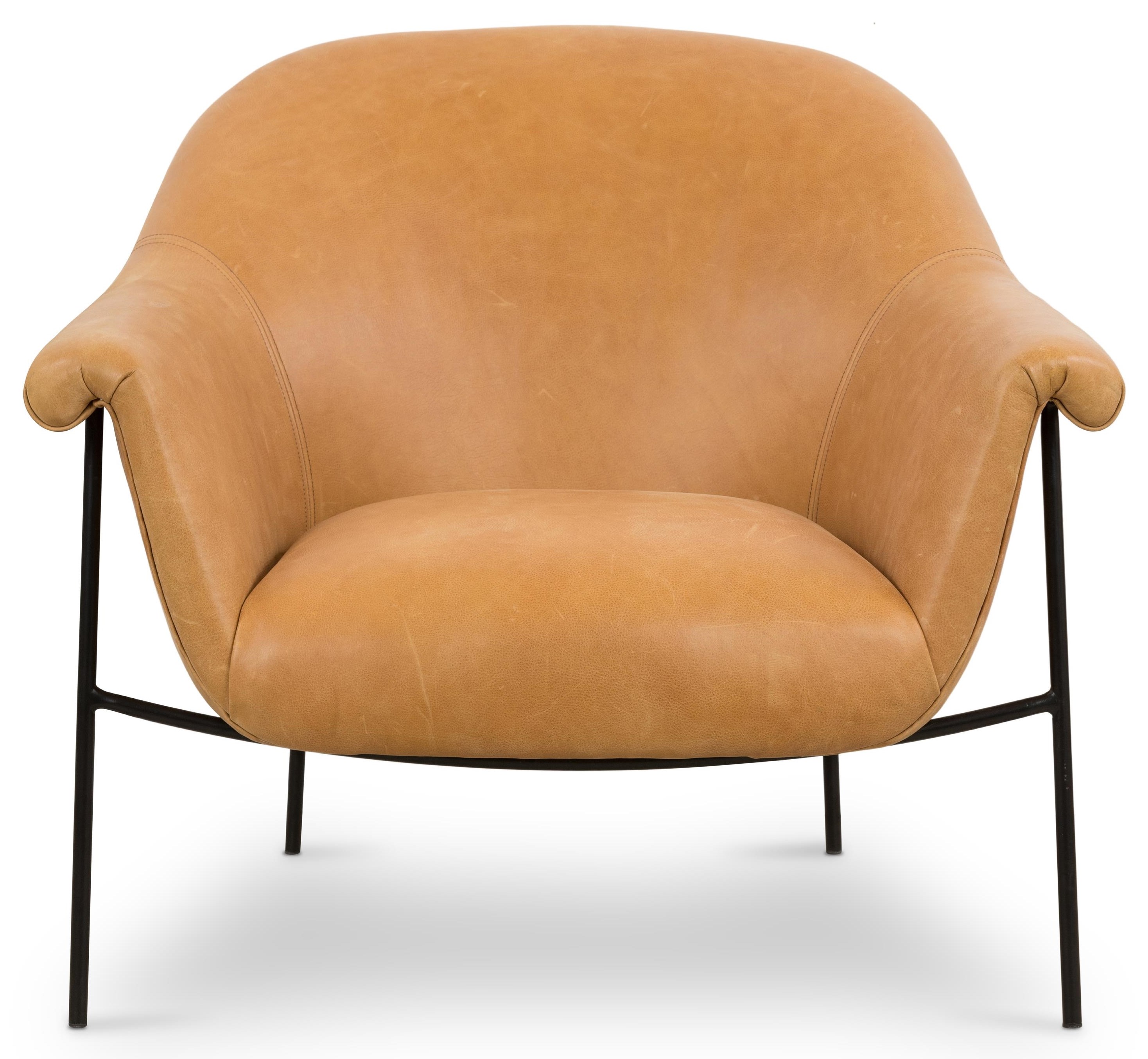 Interior Style Upholstered Accents Leather Accent Chair